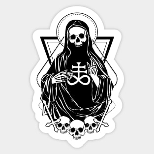 GRIM - the macabre saint of Death Sticker